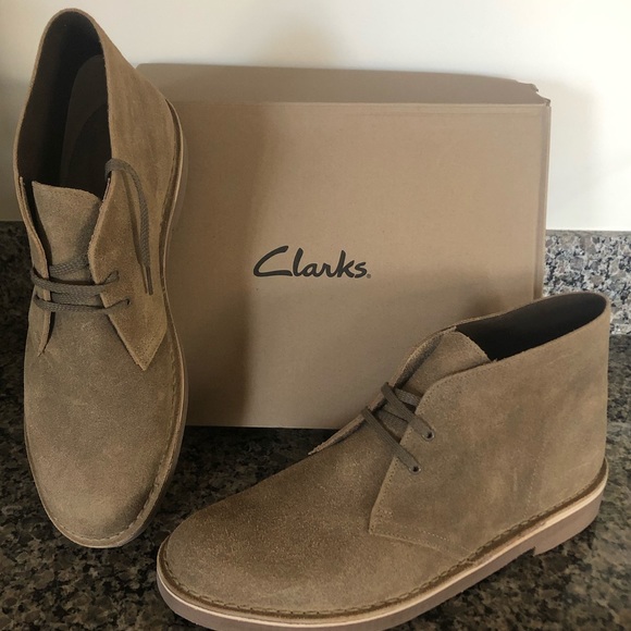 Clarks Other - NWT Clarks Bushacre 2 Taupe Distressed Boot